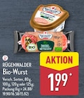 Aktuelles Bio-Wurst Angebot bei ALDI Nord in Mülheim (Ruhr) ab 1,99 €