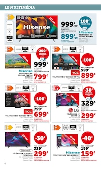 Promo LG dans le catalogue Hyper U du moment à la page 6