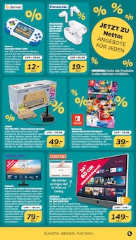 Fernseher im Netto mit dem Scottie Prospekt "Günstig. Besser. Für Dich." mit 37 Seiten (Cottbus)