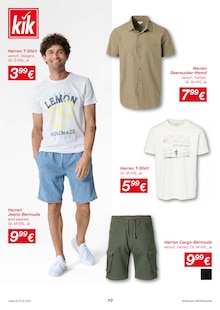 Shirt im aktuellen KiK Prospekt (Leipzig) Shirt im KiK Prospekt "MEHR ALS DU DENKST!" mit 22 Seiten (Leipzig)