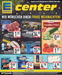 E center Prospekt für Gersthofen: "WIR WÜNSCHEN IHNEN FROHE WEIHNACHTEN!", 28 Seiten, 16.12.2024 - 21.12.2024