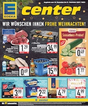 Aktueller E center Supermarkt Prospekt in Gablingen und Umgebung, "WIR WÜNSCHEN IHNEN FROHE WEIHNACHTEN!" mit 28 Seiten, 16.12.2024 - 21.12.2024