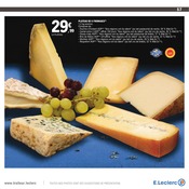 Promos Roquefort dans le catalogue "Carte traiteur SPÉCIAL FÊTES" de E.Leclerc à la page 57