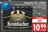 Pils oder Radler Angebote von Krombacher bei EDEKA Unna für 10,99 €