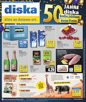 Aktueller diska Discounter Prospekt in Kulmbach und Umgebung, "Alles günstig. Alles da. Alles an Deinem Ort." mit 12 Seiten, 09.09.2024 - 14.09.2024