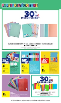 Promotion Clairefontaine dans le prospectus Carrefour, valable du 17/08/2026 au 31/08/2026 Promo Clairefontaine dans le catalogue Carrefour du moment à la page 9