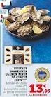 Huitres Marennes Oleron Fines de Claire IGP - U en promo chez Super U Blois à 13,95 €