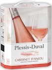 AOP Cabernet d'Anjou Rosé - Plessis-Duval dans le catalogue Intermarché