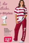 Aktuelles Snoopy Kurzarm-Sweatshirt Angebot bei Netto mit dem Scottie in Lübeck ab 12,99 €