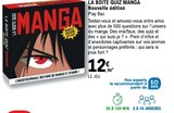 La boite quiz manga - Play Bac à 12,90 € dans le catalogue E.Leclerc