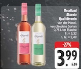 Riesling Angebote von Moselland Akzente bei EDEKA Altenburg für 3,99 €