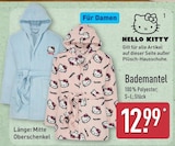 Bademantel im Angebot bei ALDI Nord in Dresden Bademantel Angebote von Hello Kitty bei ALDI Nord Dresden für 12,99 €