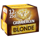 Bière blonde d'Abbaye - GRIMBERGEN en promo chez Carrefour Vallauris à 8,59 €