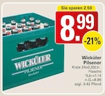 Pilsener Angebote von Wicküler bei WEZ Rahden für 8,99 €