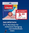 Das Spültuch von Vileda im aktuellen V-Markt Prospekt für 3,49 €