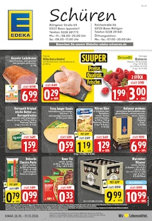 Aktueller EDEKA Prospekt "Aktuelle Angebote" für Bonn Aktueller EDEKA Prospekt für Bonn mit Seiten