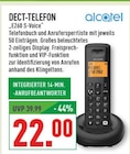 DECT-TELEFON „E260 S-Voice“ Angebote von alcatel bei Marktkauf Arnsberg für 22,00 €