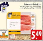 EDEKA Krefeld - Schweine-Schnitzel Angebot im Prospekt Schweine-Schnitzel bei EDEKA im Krefeld Prospekt für 5,49 €