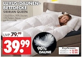 Wreesmann Dessau-Roßlau - Luxus-Daunen-Bettdecke Sibirian Queen Angebot im Prospekt Luxus-Daunen-Bettdecke Sibirian Queen bei Wreesmann im Dessau-Roßlau Prospekt für 6,99 €