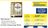 Pilsener im Angebot bei METRO in Esslingen Pilsener Angebote von Warsteiner bei METRO Esslingen für 3,86 €