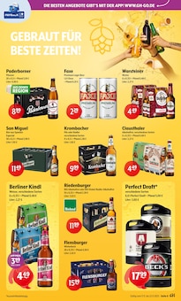 Bier im aktuellen Getränke Hoffmann Prospekt (Ahlen) Bier im Getränke Hoffmann Prospekt "Aktuelle Angebote" mit 12 Seiten (Ahlen)