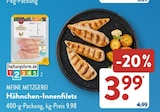 Hähnchen-Innenfilets von Meine Metzgerei für 3,99 € bei ALDI SÜD im Angebot Hähnchen-Innenfilets von Meine Metzgerei im aktuellen ALDI SÜD Prospekt