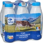 Lait de Montagne U.H.T. Demi-écrémé - CARREFOUR EXTRA en promo chez Carrefour Sarcelles à 6,24 €