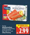 Wildlachsfilets im E center Prospekt Wildlachsfilets von Femeg im aktuellen E center Prospekt für 2,99 €