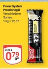 Proteinriegel Angebote von Power System bei GLOBUS Erfurt für 0,79 €