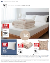 Couette Angebote im Prospekt "Tex" von Carrefour Couette Angebote im Prospekt "Tex" von Carrefour auf Seite 12