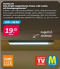 Slim Bright magnetische Power-LED-Leiste mit Bewegungssensor Angebote von HandyLUX bei Netto mit dem Scottie Dresden für 19,99 €