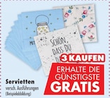 Servietten im aktuellen Mäc-Geiz Prospekt