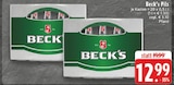 Pils Angebote von Beck's bei EDEKA Arnsberg für 12,99 €