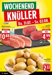 Schnitzel im EDEKA Prospekt in Osnabrück Aktueller EDEKA Prospekt mit Schnitzel, "Aktuelle Angebote", Seite 22
