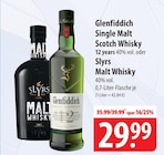 Aktuelles Single Malt Scotch Whisky Angebot bei famila Nordost in Norderstedt ab 29,99 €
