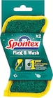 Éponge Flex and Wash X2 - SPONTEX à 2,46 € dans le catalogue Intermarché Super