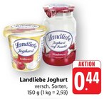 Joghurt Erdbeere im Angebot bei EDEKA in Mannheim Joghurt Erdbeere Angebote von Landliebe bei EDEKA Mannheim für 0,44 €