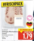 Geflügel-Mortadella Junior von Gutfried für 1,79 € bei E center im Angebot Geflügel-Mortadella Junior von Gutfried im aktuellen E center Prospekt