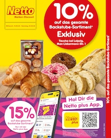 Aktueller Netto Marken-Discount Prospekt (Taucha) Netto Marken-Discount Prospekt "10% auf das gesamte Backstube-Sortiment" mit Seiten (Taucha)
