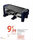 Appareil à raclette 2 personnes - Little Balance en promo chez Intermarché Pau à 9,99 €