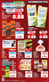 Eis im Kaufland Prospekt "Hier bin ich richtig" mit 54 Seiten (Duisburg)