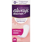 discreet Slipeinlagen Inkontinenz Sensitive Normal von always im aktuellen dm-drogerie markt Prospekt