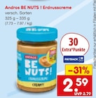 BE NUTS! Erdnusscreme im Netto Marken-Discount Prospekt BE NUTS! Erdnusscreme von Andros im aktuellen Netto Marken-Discount Prospekt für 2,59 €