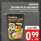 Aktuelles Koreanische Instantnudeln Angebot bei EDEKA in Solingen (Klingenstadt) ab 0,99 €