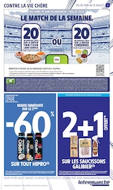 Promos Saucisse dans le catalogue "Intermarché" de Intermarché Express Saucisse en promo dans le catalogue Intermarché Express à la page 3
