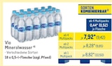 Mineralwasser von Vio im aktuellen METRO Prospekt für 9,42 €