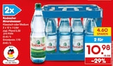 Aktuelle Mineralwasser Angebote bei Netto Marken-Discount in Mannheim Aktuelles Klassisch Angebot bei Netto Marken-Discount in Mannheim ab 10,98 €