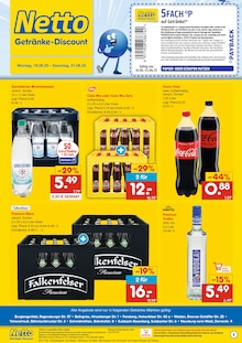 Netto Marken-Discount Berching Prospekt "DER ORT, AN DEM DU IMMER AUSGEZEICHNETE PREISE FINDEST." mit 2 Seiten