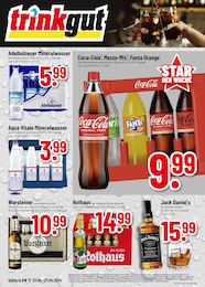 Aktueller Trinkgut Getränkemärkte Prospekt für Wiesbaden: Aktuelle Angebote mit 8} Seiten, 22.04.2024 - 27.04.2024