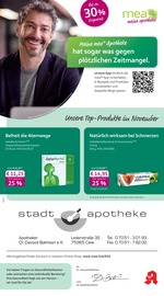 mea - meine apotheke Apotheken Prospekt der aktuellen Woche mit 4 Seiten, gültig von 01.11.2025 bis 30.11.2025, in Calw und Umgebung Aktueller mea - meine apotheke Apotheken Prospekt in Calw und Umgebung, "Unsere November-Angebote" mit 4 Seiten, 01.11.2025 - 30.11.2025